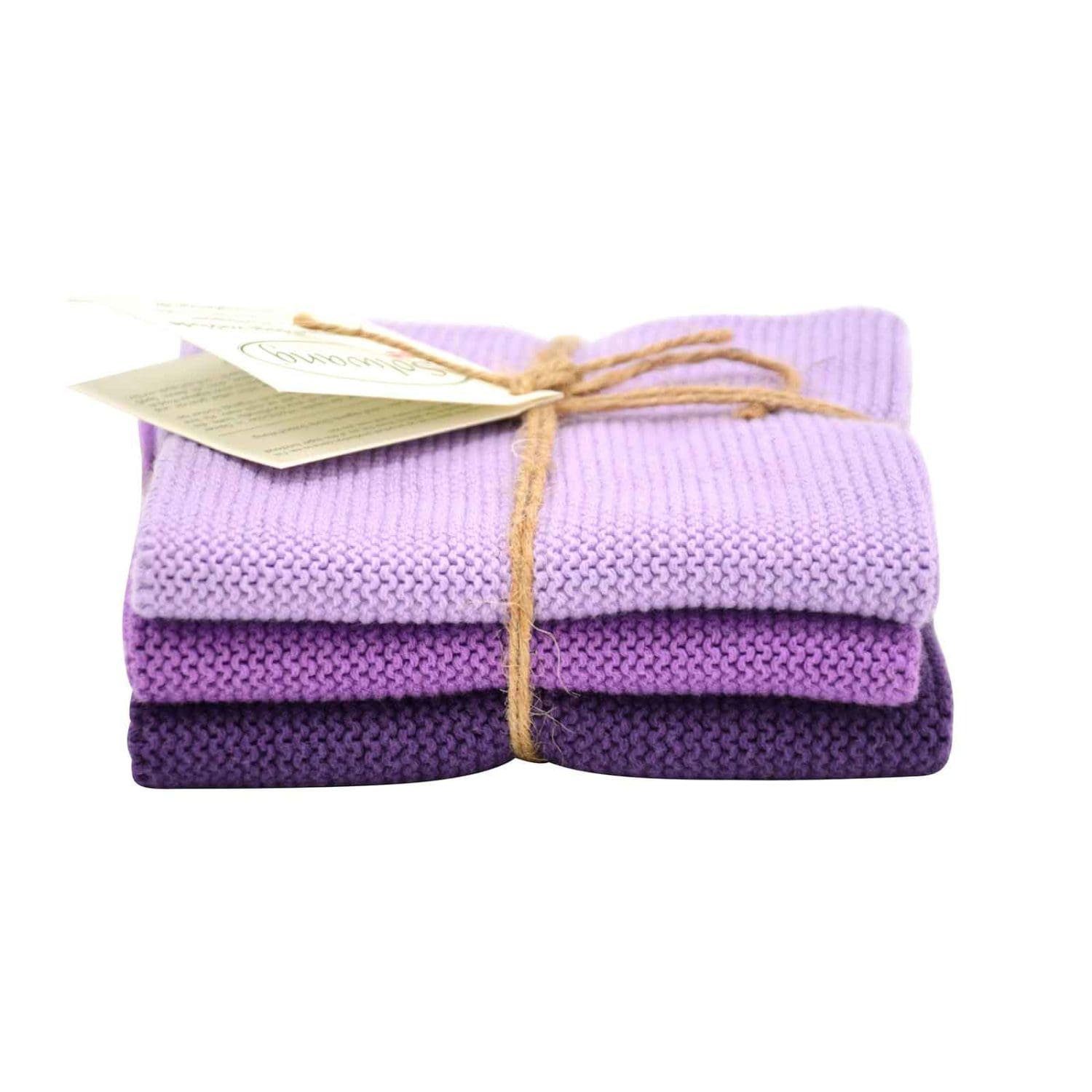 Solwang Wischlappen 3er Set - Lila